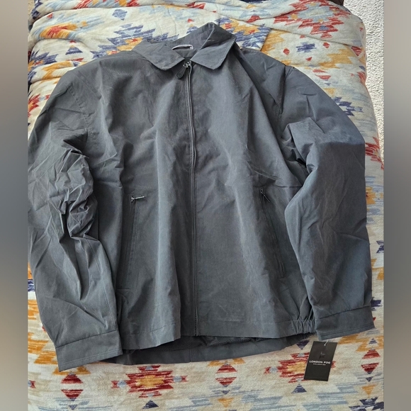 London Fog Men's Auburn Zip-Front Golf Jacket #1197 - Picture 2 of 11